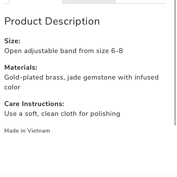 JOY DRAVECKY chloe ring - Picture 10 of 10